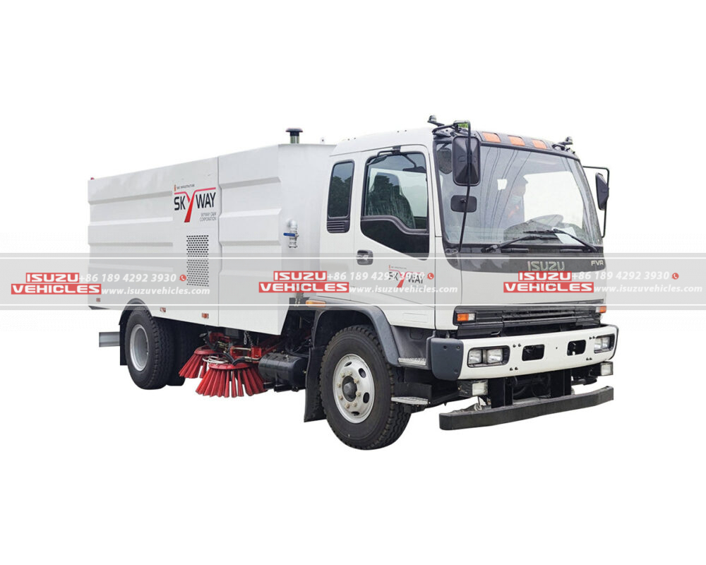 ISUZU 16CBM Forward Street Sweeper - ISUZU ယာဉ်များ