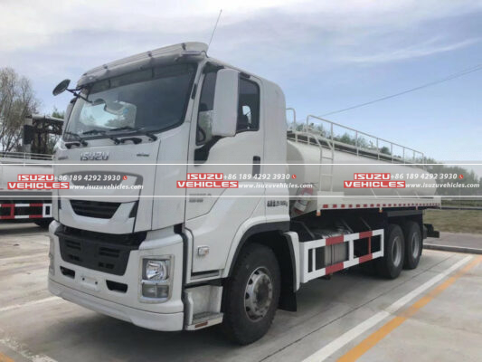 ISUZU 25 CBM Stainless Steel Water Sprinkler Tanker Truck - ISUZU Vehicles