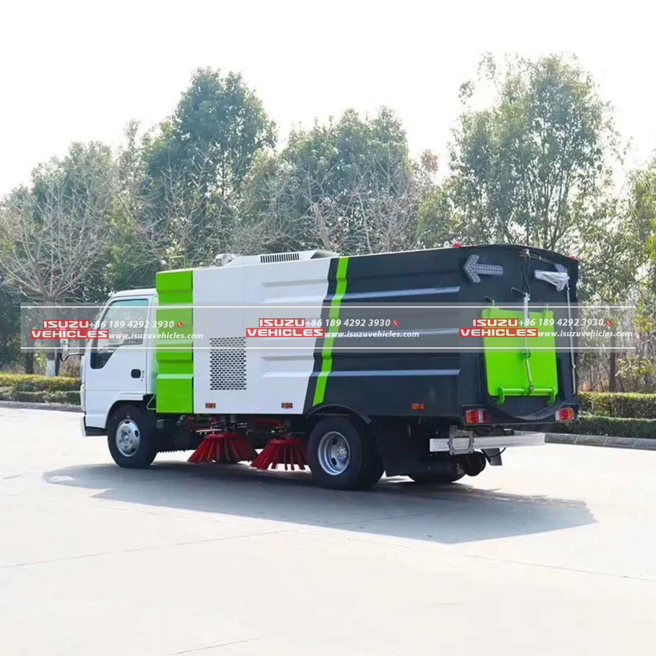 Costa Rica's Cleaner Streets: ISUZU Sweeper Trucks in Operation - ISUZU ...