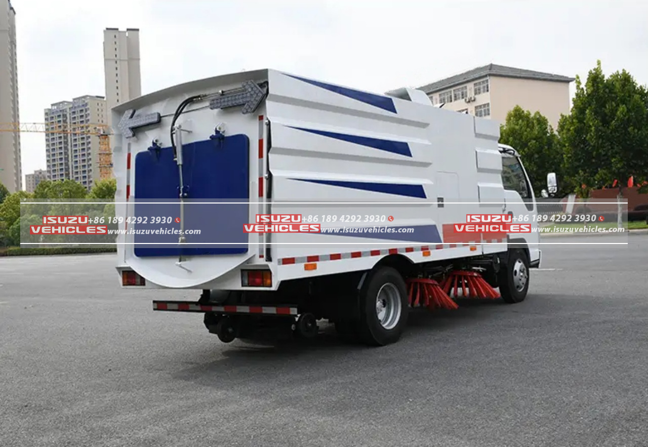 ISUZU Sweeper Trucks: Jamaica's Streets Get a Facelift - ISUZU Vehicles