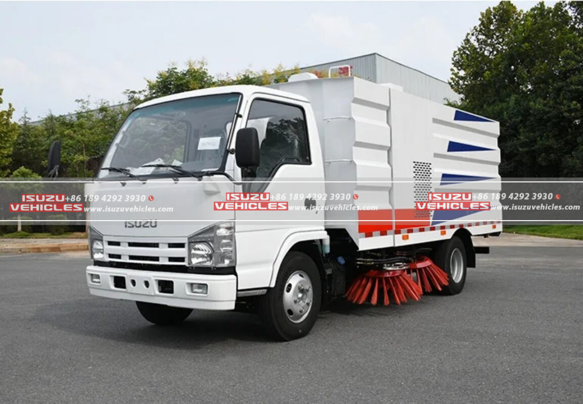 ISUZU Sweeper Trucks: Jamaica's Streets Get a Facelift - ISUZU Vehicles