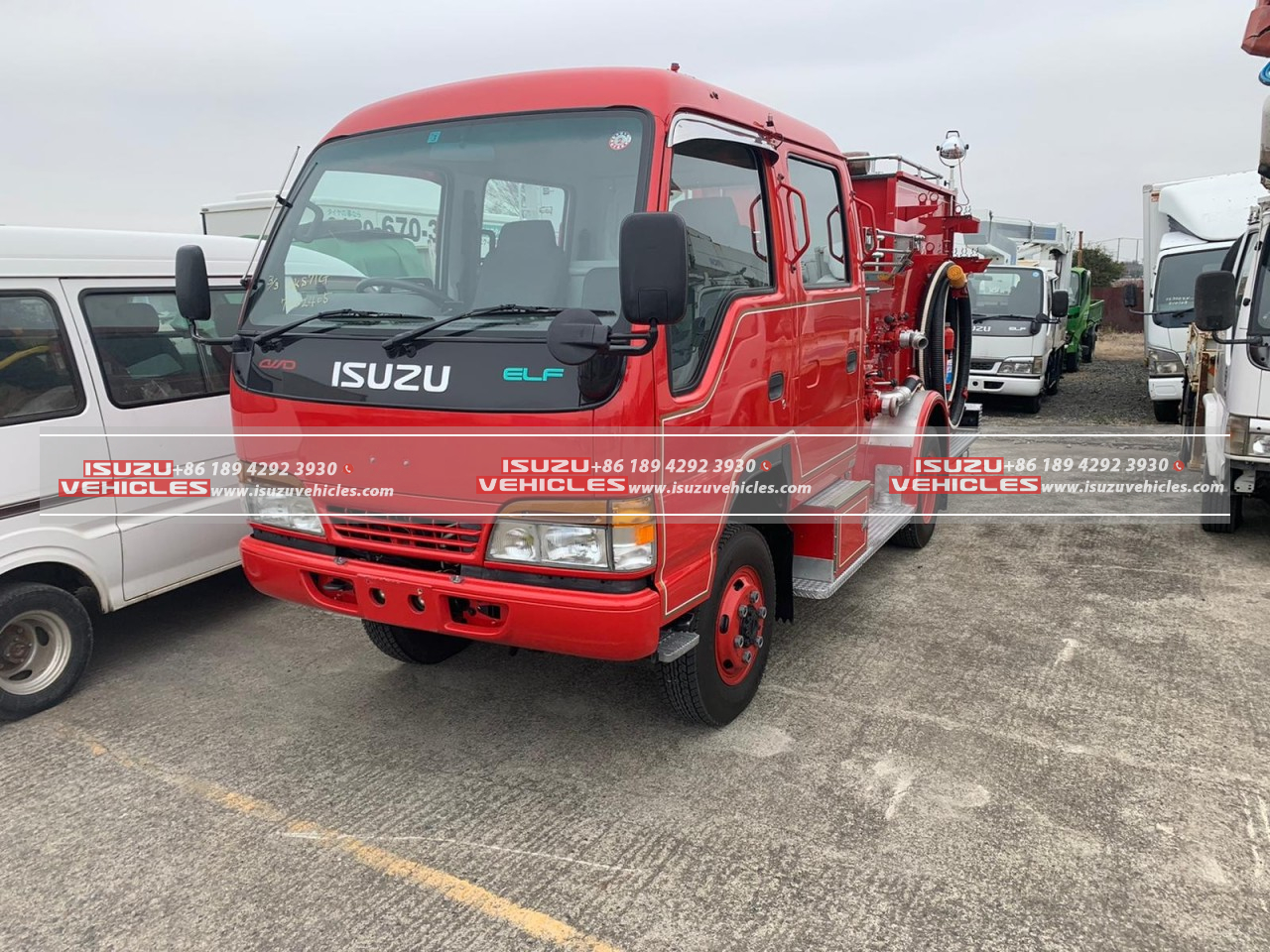 Belize's New Addition: ISUZU Fire Trucks for Enhanced Safety - ISUZU ...