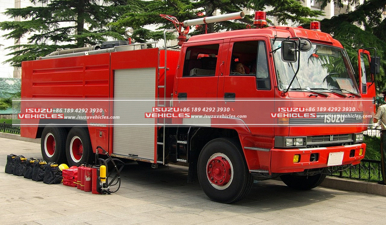 Belize's New Addition: ISUZU Fire Trucks for Enhanced Safety - ISUZU ...