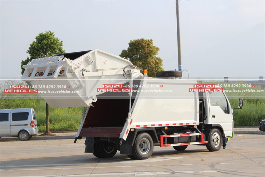 ISUZU 5 CBM Garbage Compactor Truck - ISUZU Vehicles