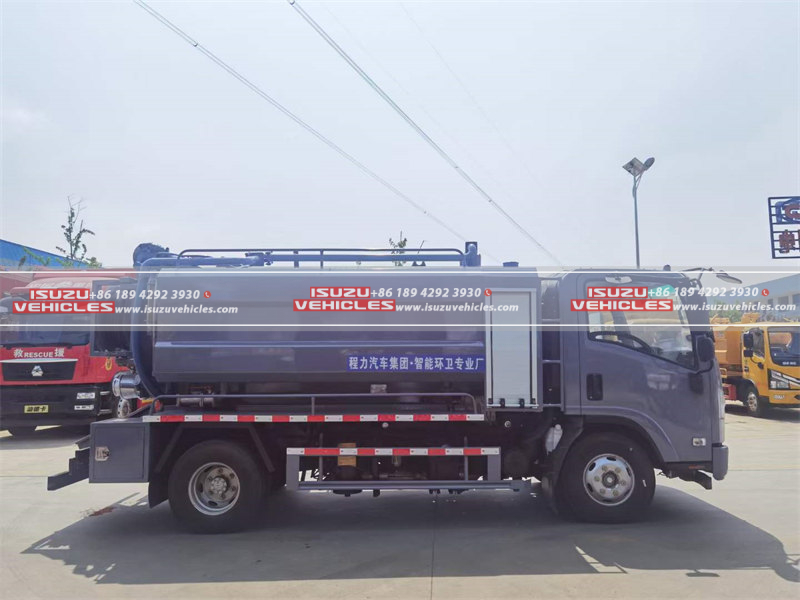 Efficient Jetting: The ISUZU Sewer Jetting Truck Advantage - ISUZU Vehicles